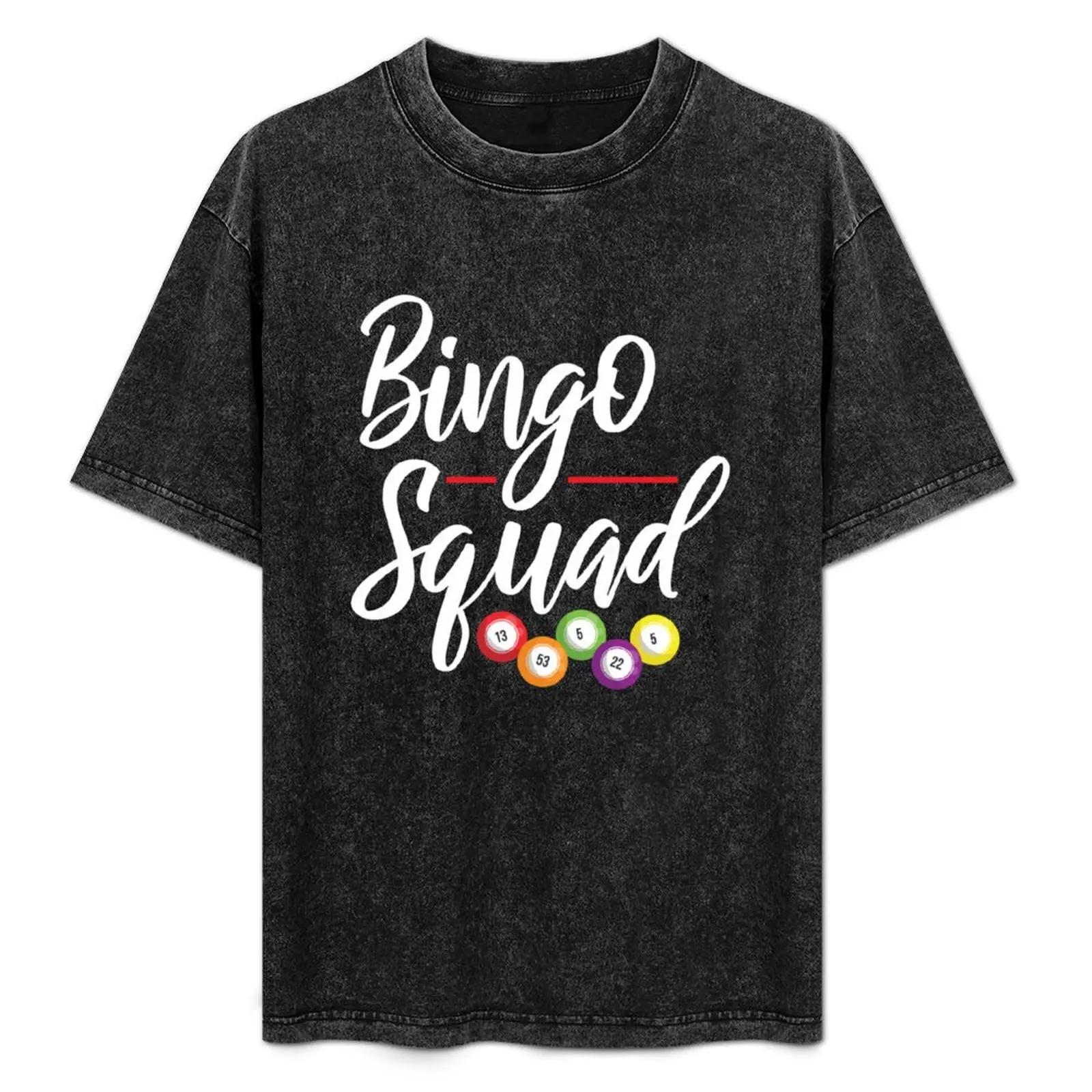

Funny Bingo Squad T-Shirt Big Size Simple T-Shirt