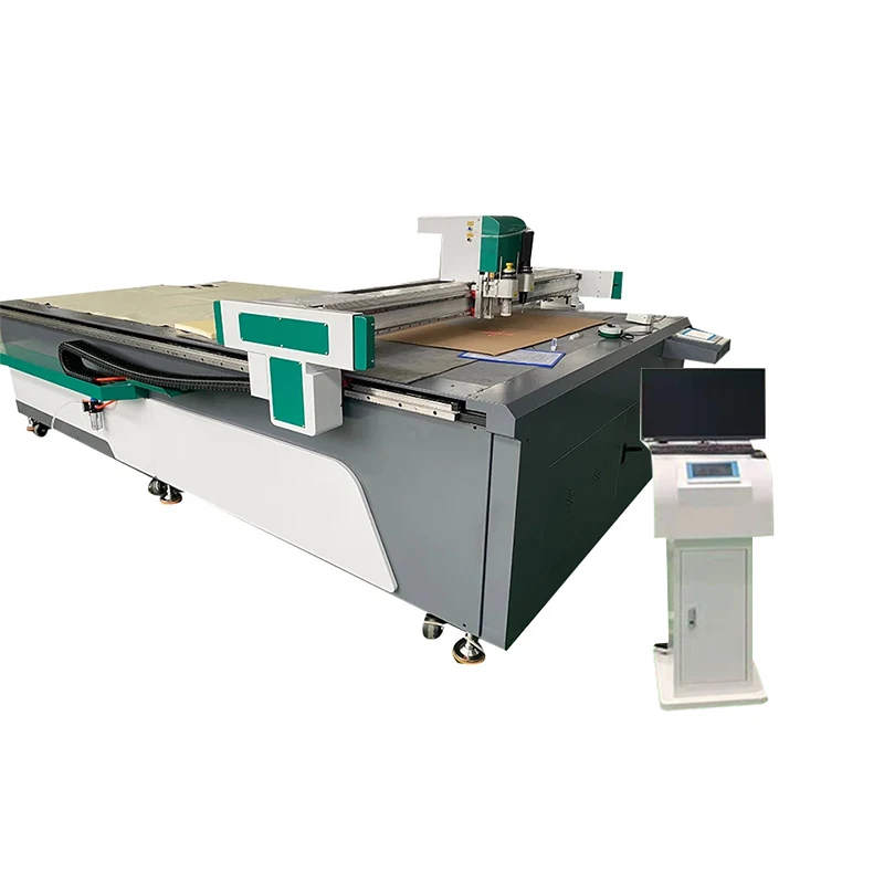 Advanced technology corrugated carton box packaging Auto loading cnc knife cutting machine Digital Flatbed utter Cardboard ISO