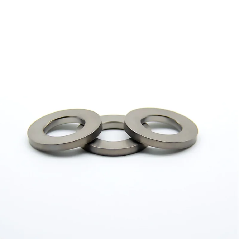 2/5/10PCS Titanium Alloy Flat Washer Circular Gasket Meson for Bicycle Motorcycle DIN125 M3 M4 M5 M6 M8 M10 M12 TC4 GR5