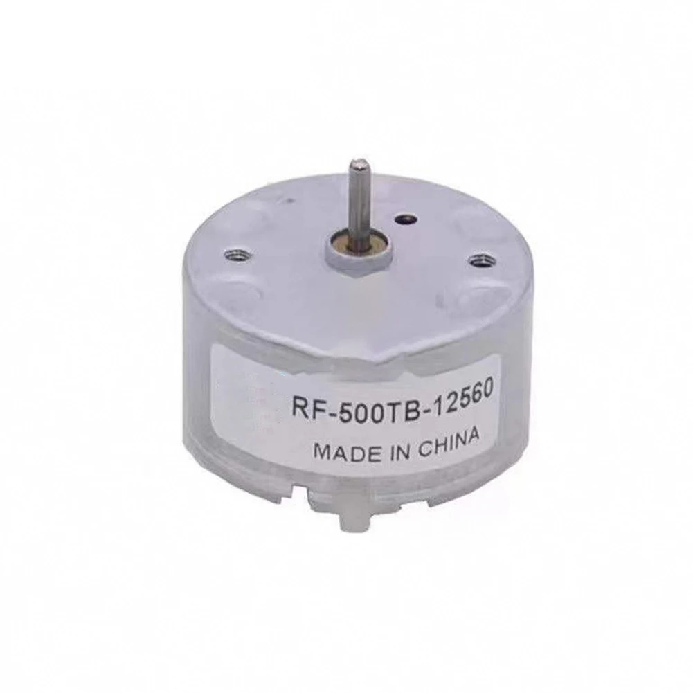 High Efficiency RF 500TB 12560 DC Motor for Use in Toys and For Alarm Systems with Operating Voltage from 3V to 12V