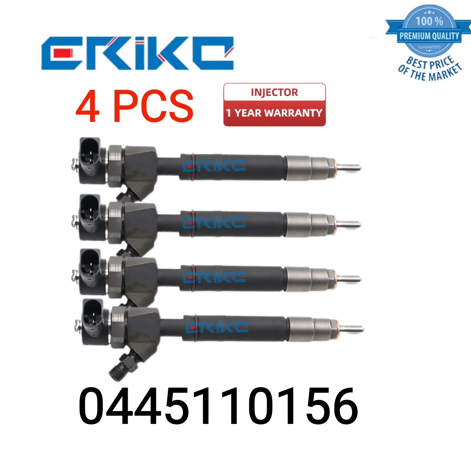 

4 PCS 0445110156 Diesel Injectors 0 445 110 156 Common Rail Injector 0445 110 156 Nozzle Injector 0986435135 for MB-PKW