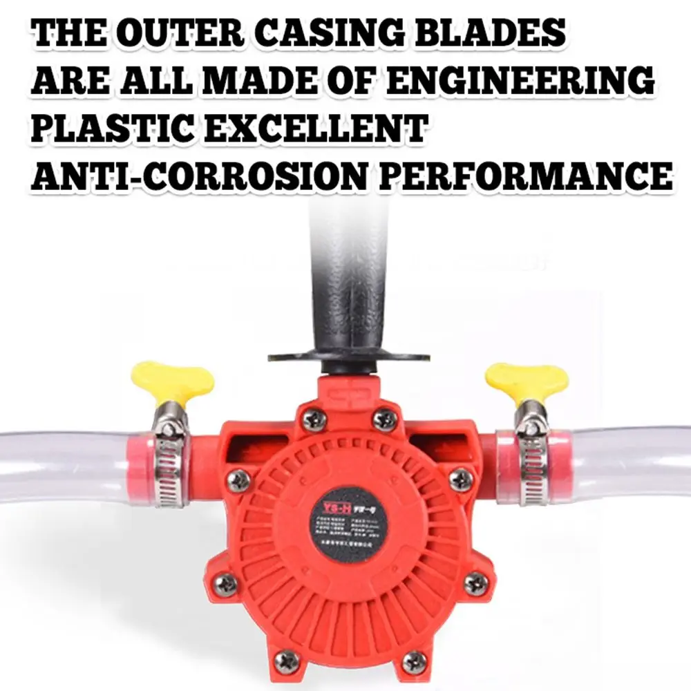 

Small Electric Drill Drive Pump Round Shank Self-priming Self Suction Centrifugal Pump High Quality Portable