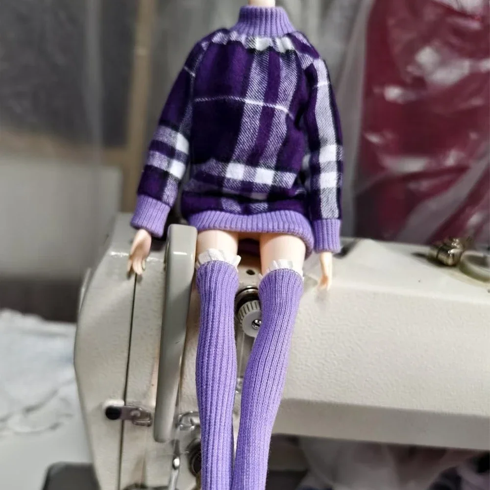 Poppenkleding pak voor 60/45/30cm Bjd pop 1/3 1/4 1/6 top, sokken vrijetijdskleding aankleden meisje speelgoed pop accessoires, geen pop