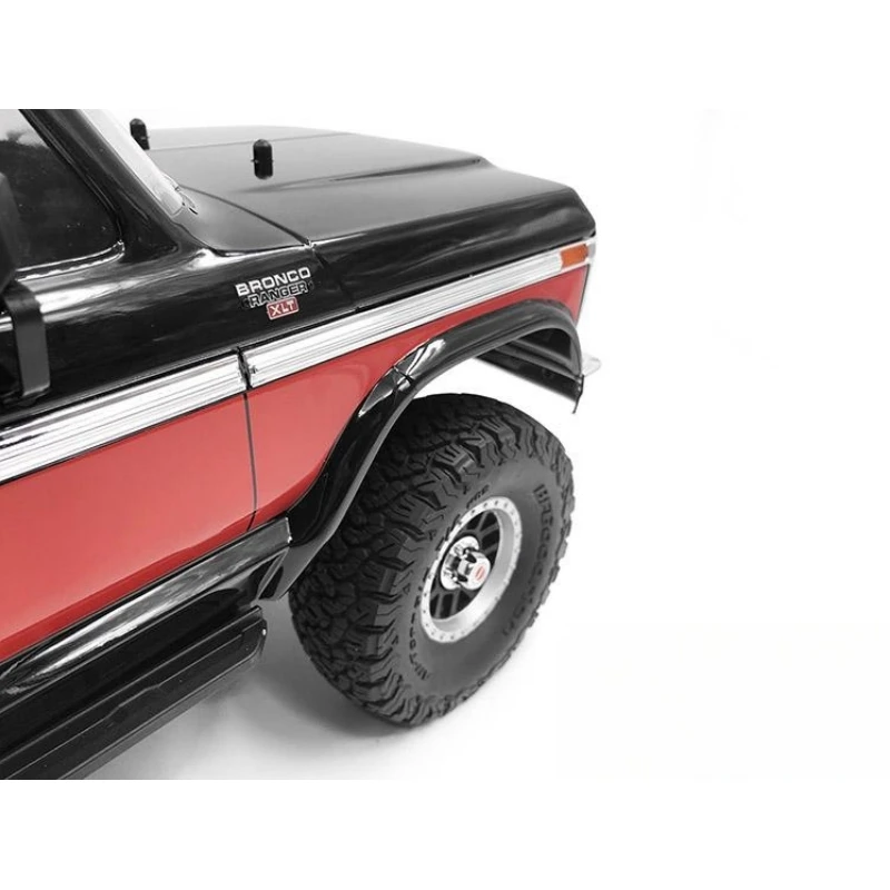 1/10 RC Rock Crawler Truck TRX-4 Ford Bronco Ranger XLT Upgrade Part Metallic Colored Side Logo