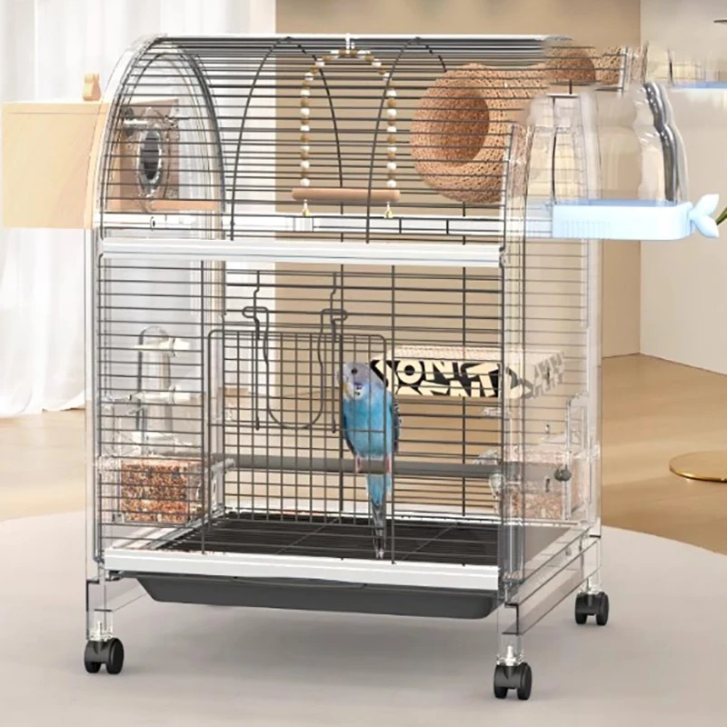 Acrylic Cage Parrot Transfer Large Parrots Bathtub Birds Chinchilla Bird Bath Aluminum Outdoor Aviary Feeder House Tweety