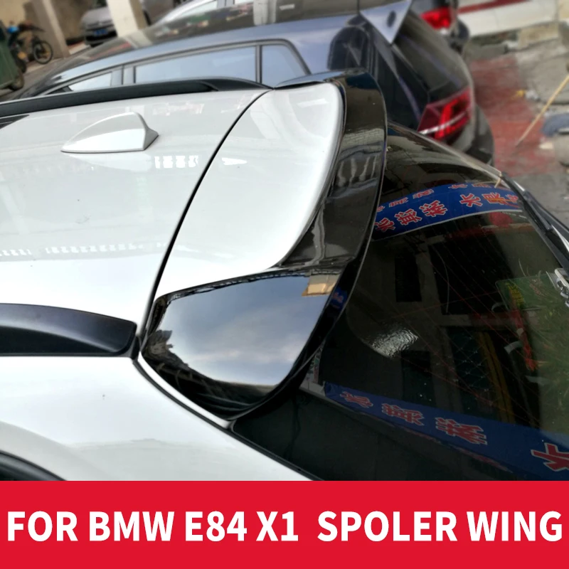 

For BMW X1 E84 2011 2012 2013 2014 2015 rear spoiler ABS Material Rear Roof Trunk Spoiler For X1 E84 Primer Color