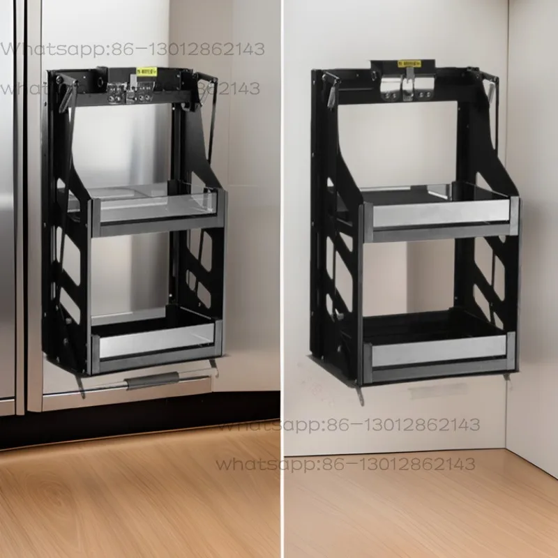 

Кухонный подъемный шкаф, выдвижная корзина, выдвижные стеллажи, вертикальный подъемный стеллаж для хранения приправ, аксессуары для домашней кухни