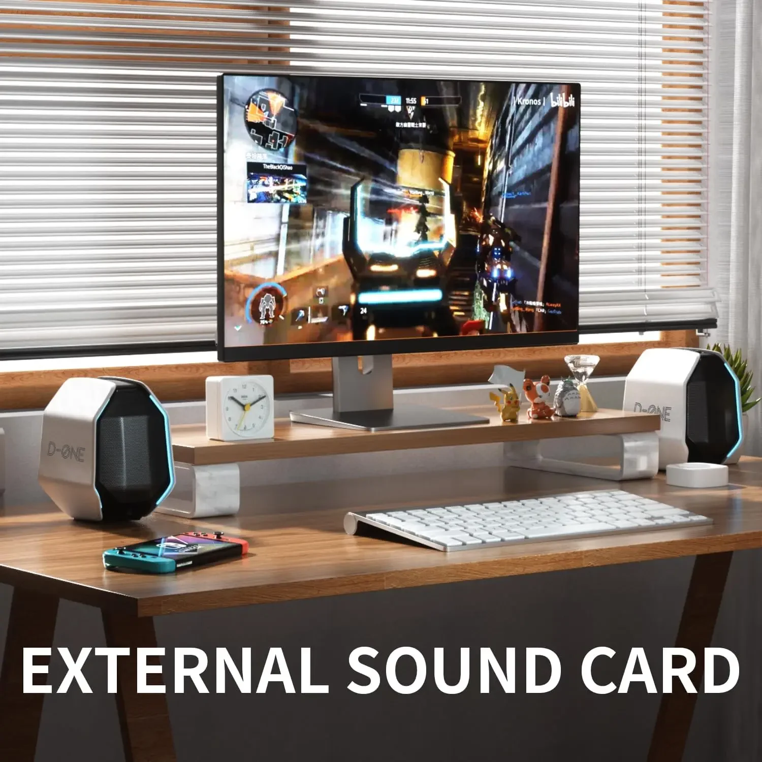 音楽やゲーム用の 24W/36W PC スピーカー デスクトップまたはノートブックコンピュータ用のアクティブ Bluetooth ステレオ 2.0 スピーカー、3.5mm Aux 入力