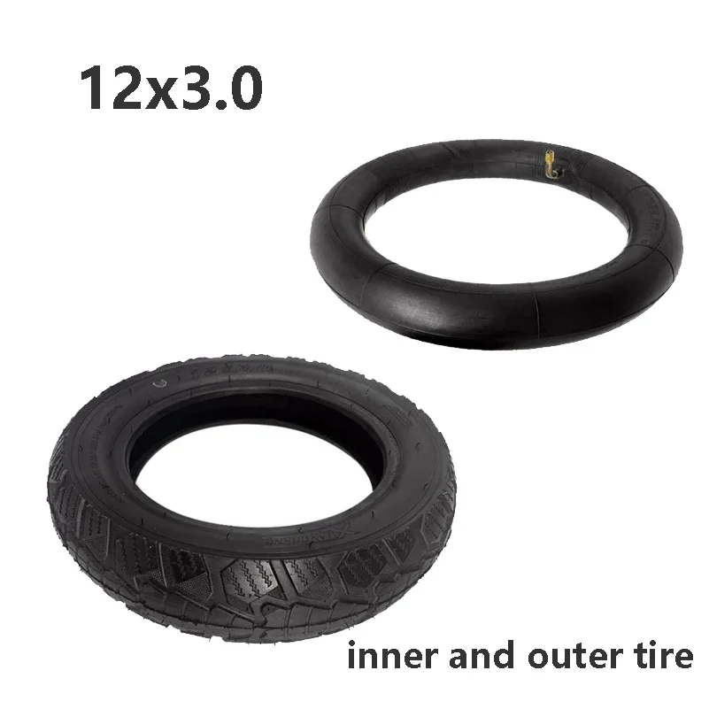 

For Electric Vehicle Folding Bicycle 12x3.0 Tire 12.5 Inch Inner Tube or Outer Spare Parts