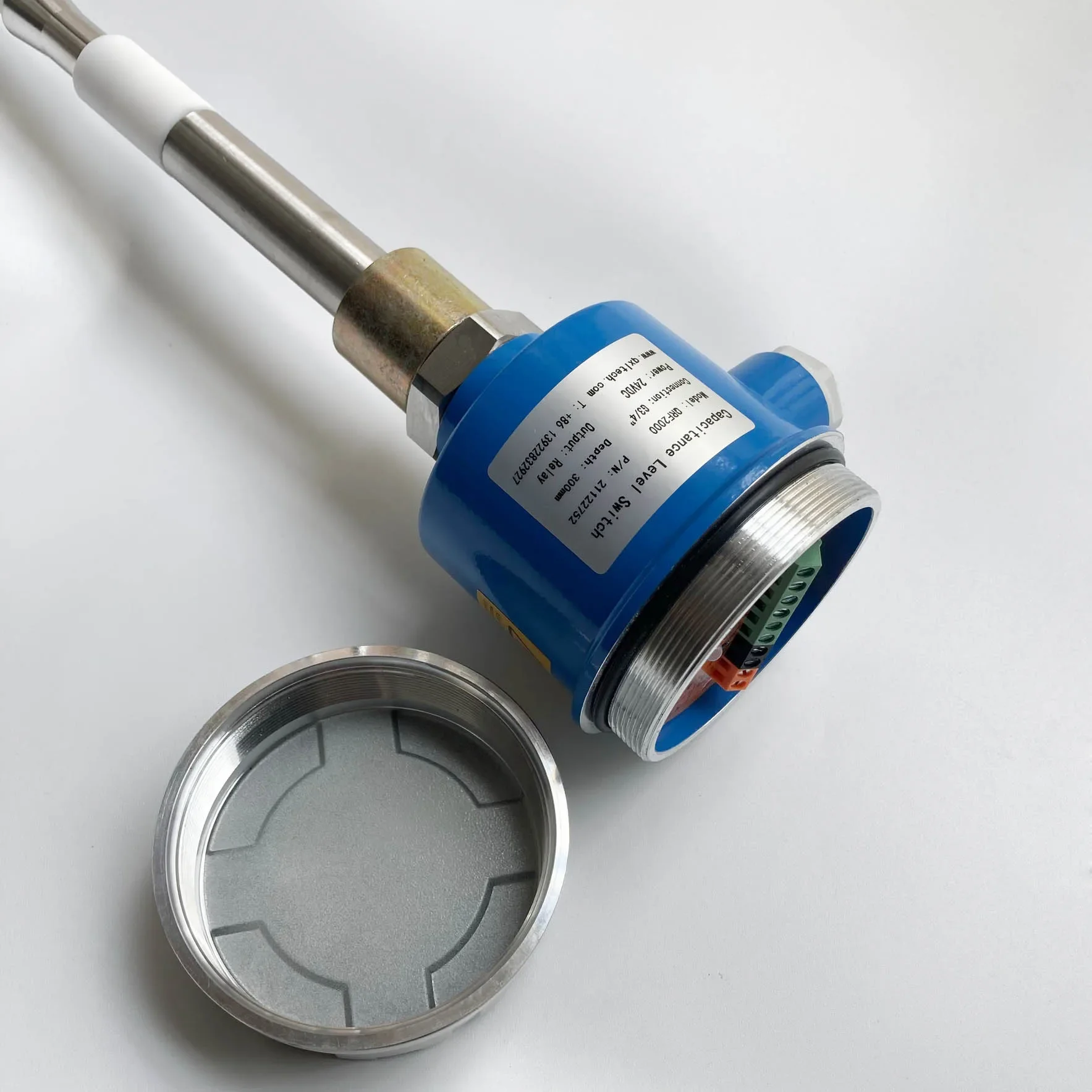 Capacitive Admittance Gauge Water Level Switch with Analog Output Capacitance Sensor De Nivel De Capacitancia