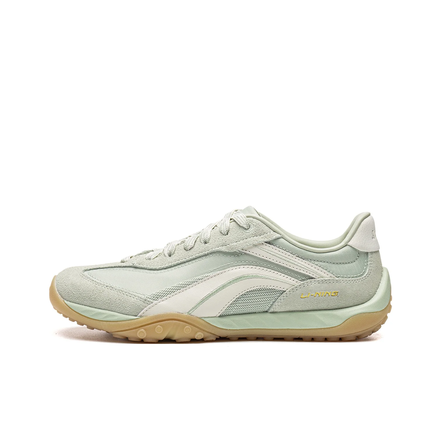 Li Ning Film Stream Casual Shoes Unisex Low Top White Green AGCW150-2