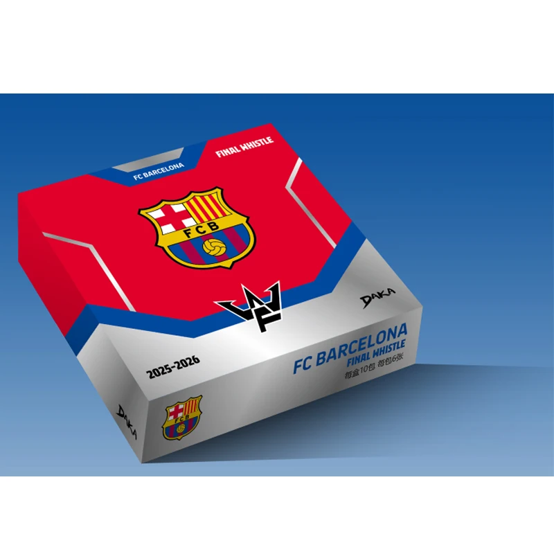 Коллекционная карточная игра DAKA FC Barcelona FC Final Whistle 2025-26 для фанатов