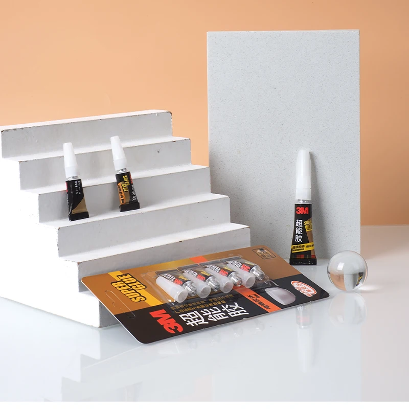 3M AD119 Super Glue Instant-Dry Fast-Drying Adhesive For Plastic Rubber Metal 502 Quick-Curing Glue
