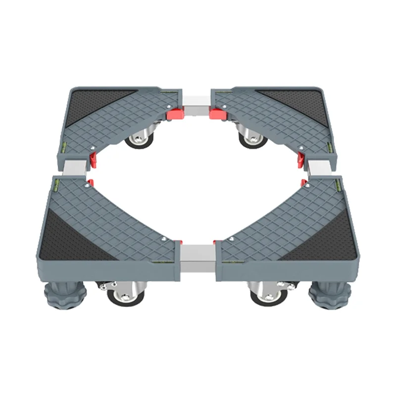 

Регулируемая подставка для стиральной машины с колесами, нескользящая подставка с вибрацией для стиральной машины, ванной комнаты