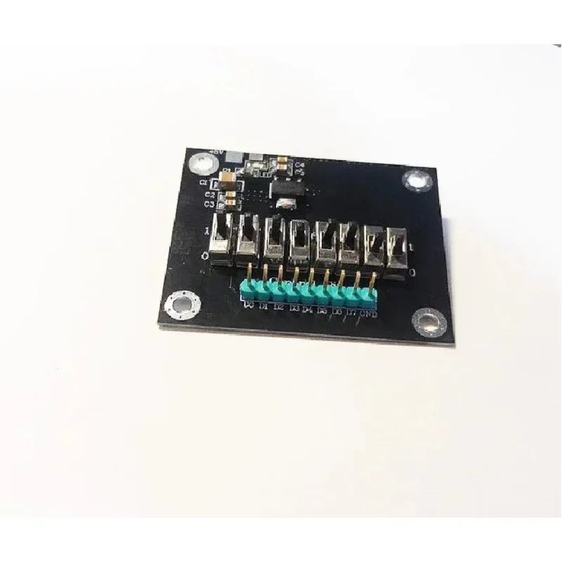Painel de controle de mudança de fase de microondas RF paralelo de 8 bits