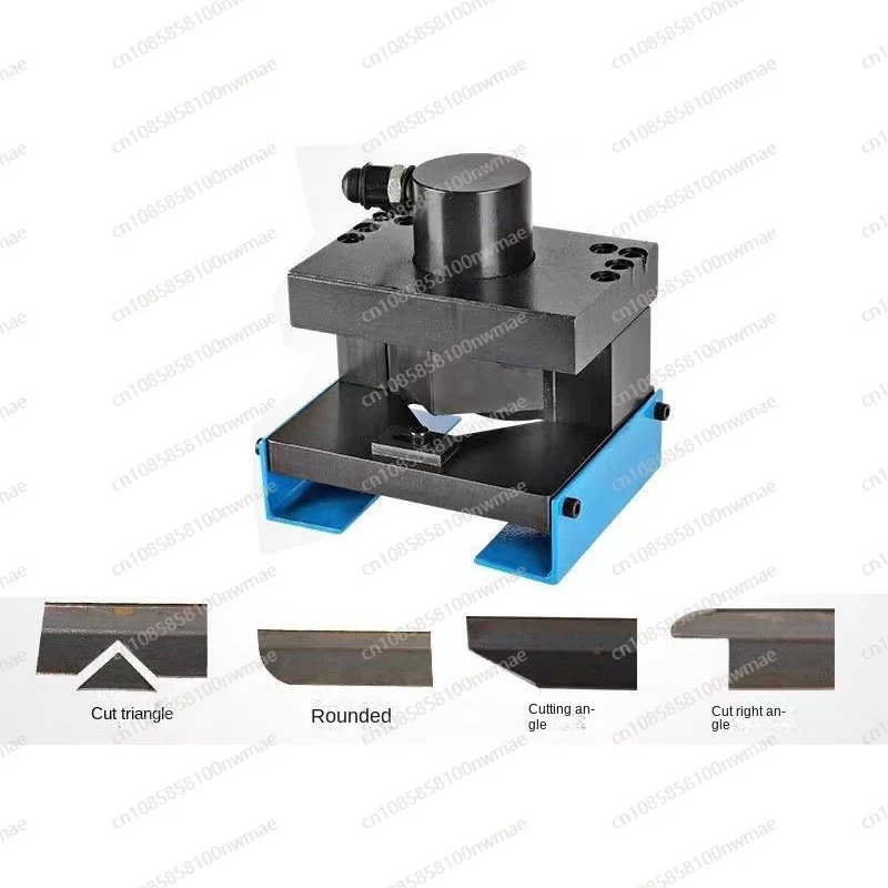 CR-75 separate angle iron trimming chamfering multi-action four-in-one angle iron inverted arc angle hydraulic bending machine