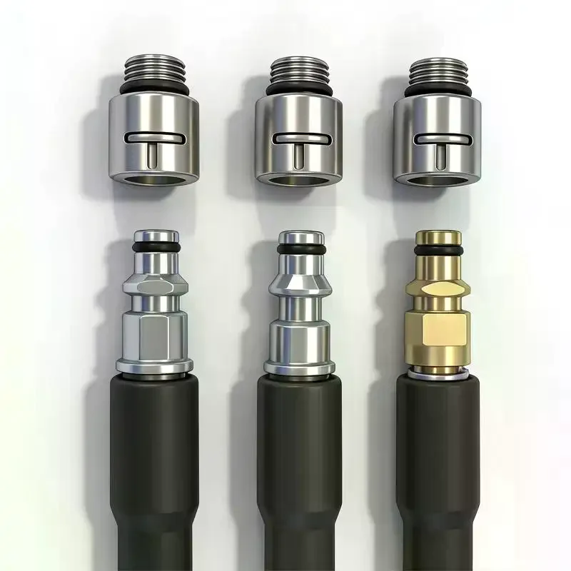 1/4 3/8 Inch K Series Pressure Washer Nozzle Adapter Tip for Karcher Lavor Convenient Home Garden Cleaning