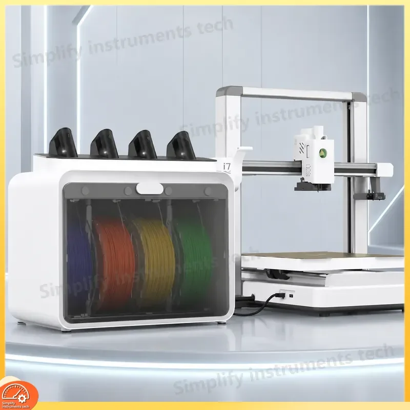 High Speed FDM 3D Printer 500mm/s 4 Color Multi Material AI Model Generator Auto Leveling Large Build Volume 260x260x255mm