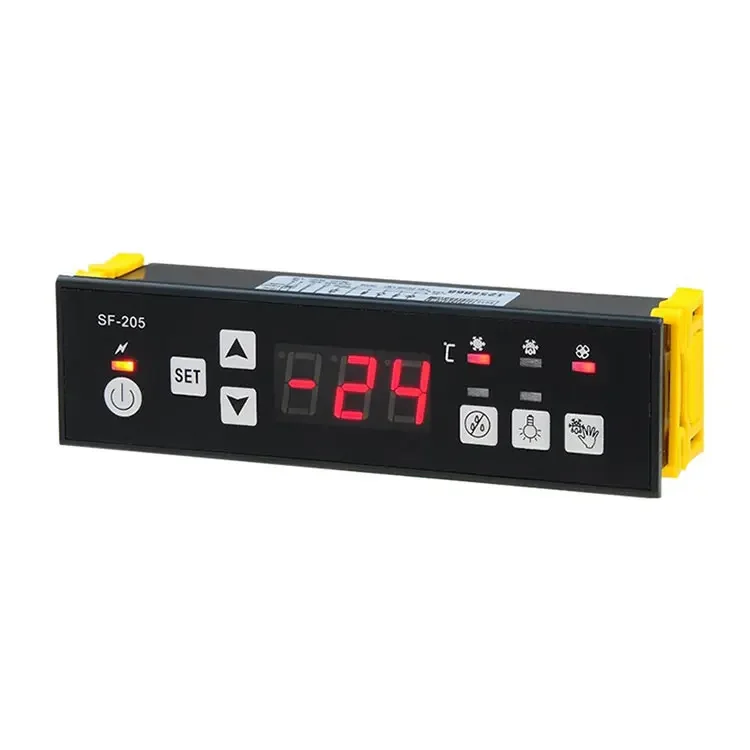 SF-205 220V Electronics Thermostat  Microcomputer Temperature Controller for Freezer Electric Heater and Hot Gas