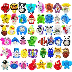 Children Cartoon Watch Toy Baby Reward Gift Colorful Cute Kids Watches Boys Girls Birthday Gift Clock