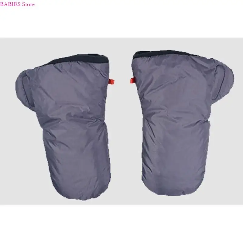 

C9GB Прочные теплые перчатки для коляски с очень толстой водонепроницаемой муфтой для рук в коляске