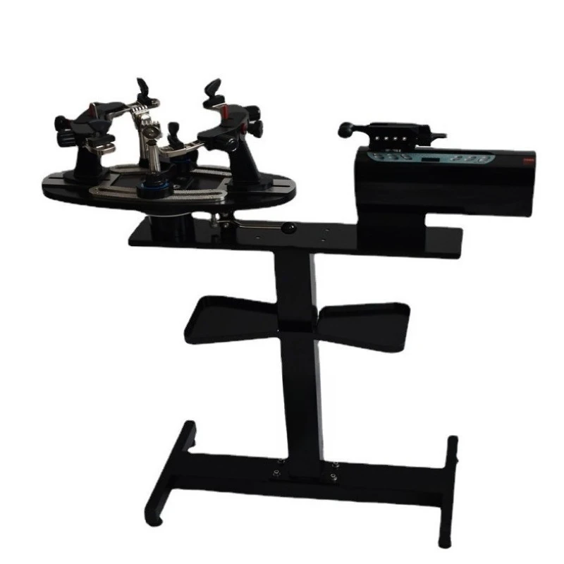 Vertical automatic computer wire drawing machine, threading machine net feather racket dual-purpose, with tools