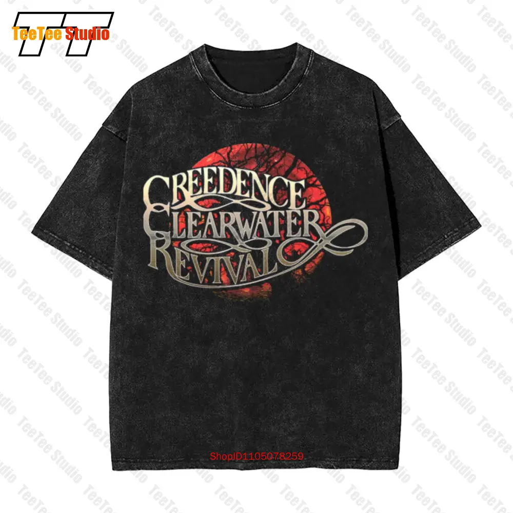Creedence Clearwater Revival Ccr Logo Vintage Oversized T-Shirt SMDA