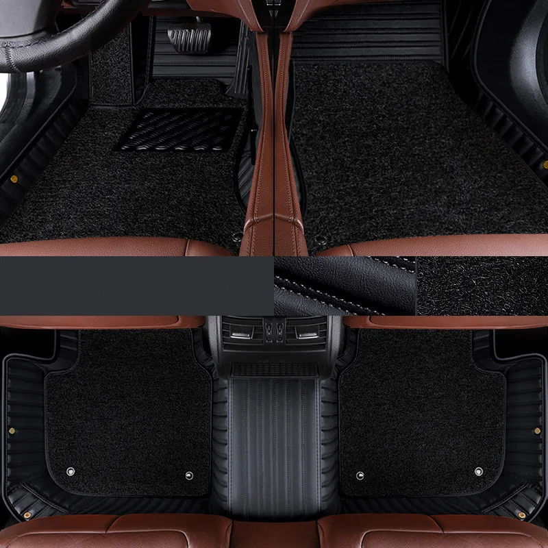 

Custom special car floor mats for Mercedes Benz EQB 250 300 300 5 seats 2026-2022 High quality waterproof double layers carpets