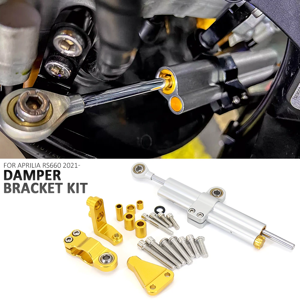 Stabilisateur de direction pour moto, amortisseur, kit de montage rapide, accessoires de moto, Aprilia RS 660, RScondeed rscondeed 2021, 2022, 2023, nouveau