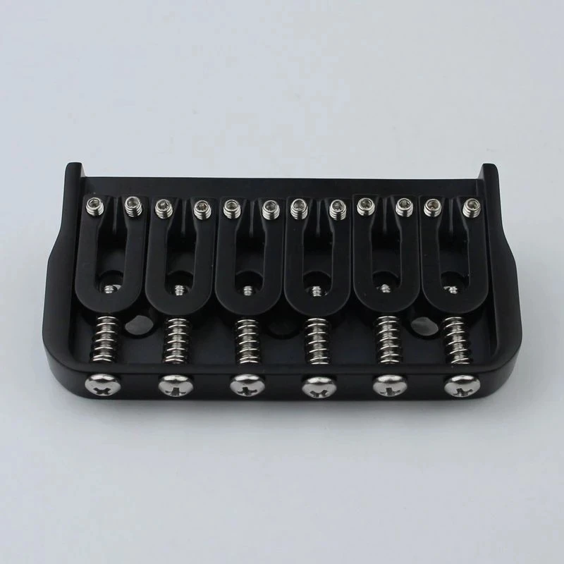 6 and 7 String Fixed Electric Guitar Bridge Black