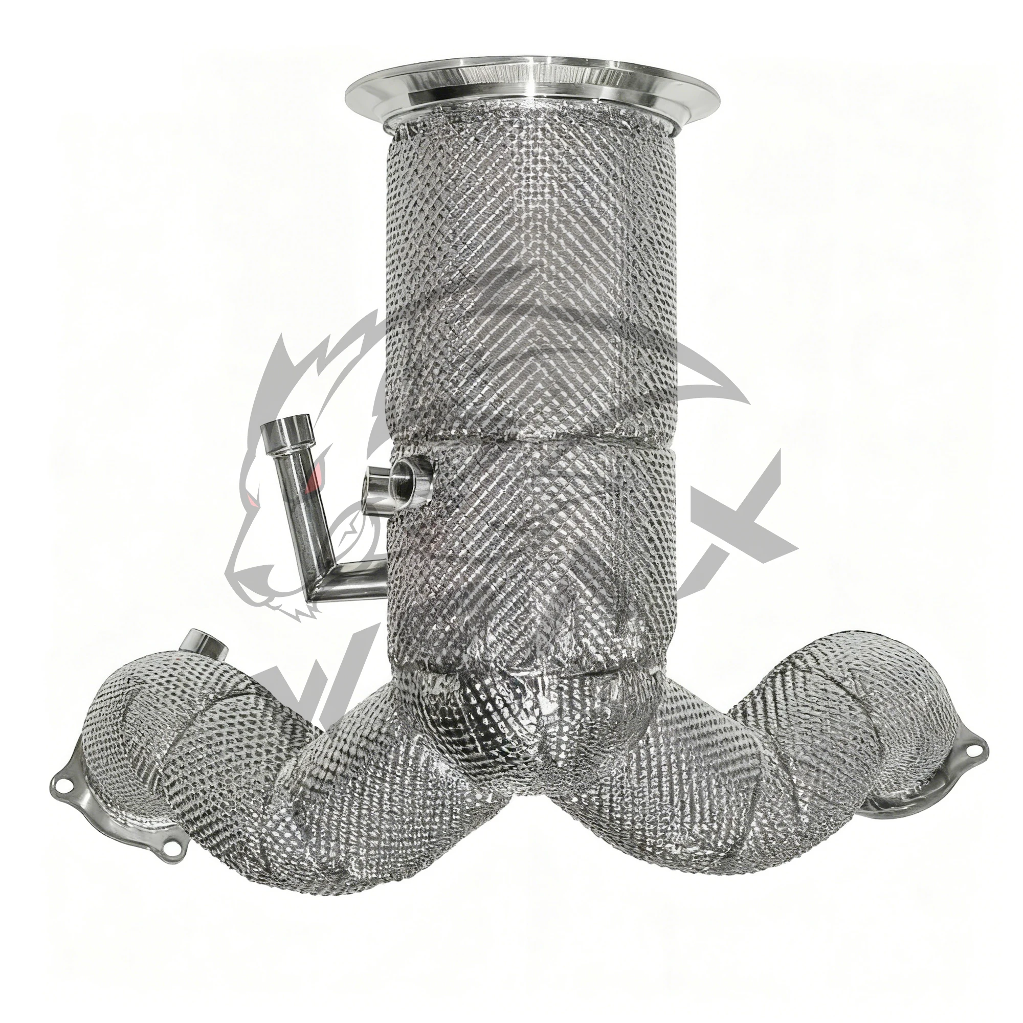 

WRAX Sport Exhaust for Audi Q7 Q8 3.0T Downpipe with Heat Shield Performance SS304 Pipe