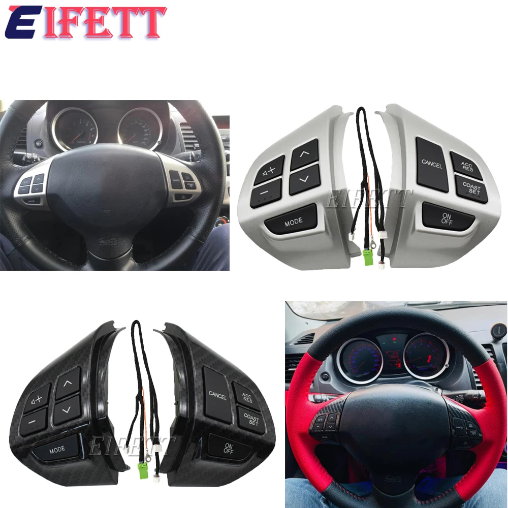 Cruise Control Switch Steering Wheel Buttons For Mitsubishi PAJERO SPORT Laner(CX,CY) 2008 2009 2010 2011 2012 2013 2014