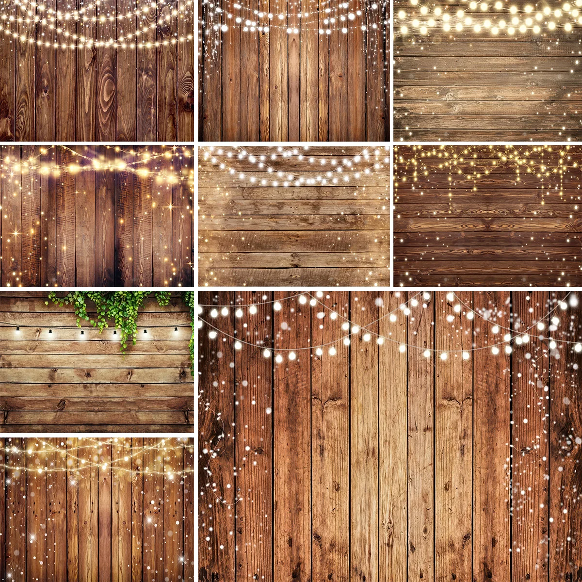 Brown Wood Backdrop Rustic Photo Backdrop Cloth Country Wood