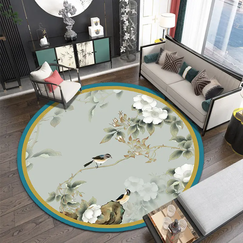 Classical Carpets for Bed Room  Rugs Living Room Table Mat Circle Rug  Round Rug Study Carpet Bedroom Decoration Children Carpet