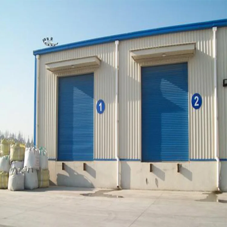 

Foshan rolling gate factory workshop steel rolling shutter door stall rolling surface warehouse color steel electric door