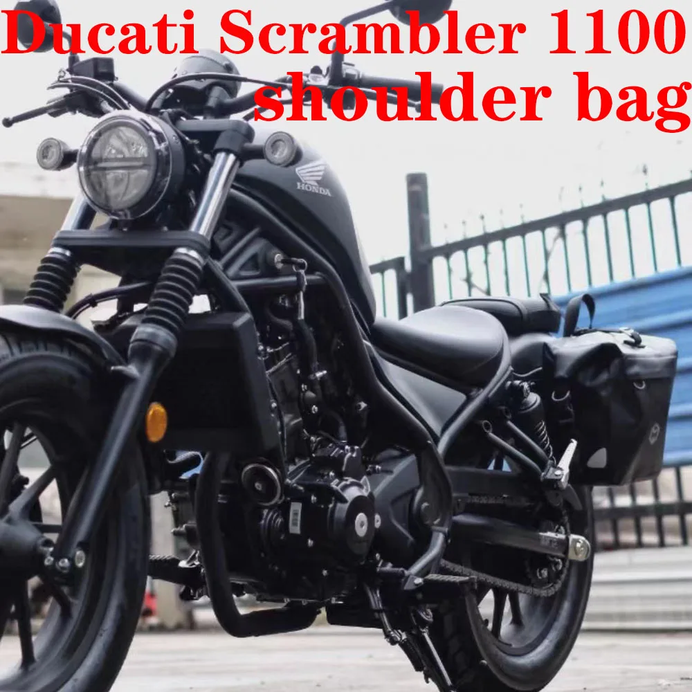 

Ducati 1100 Scrambler Frame Side Pockets luggage rack Travel Placement Waterproof Bag For Ducati Scrambler 1100 Scrambler1100