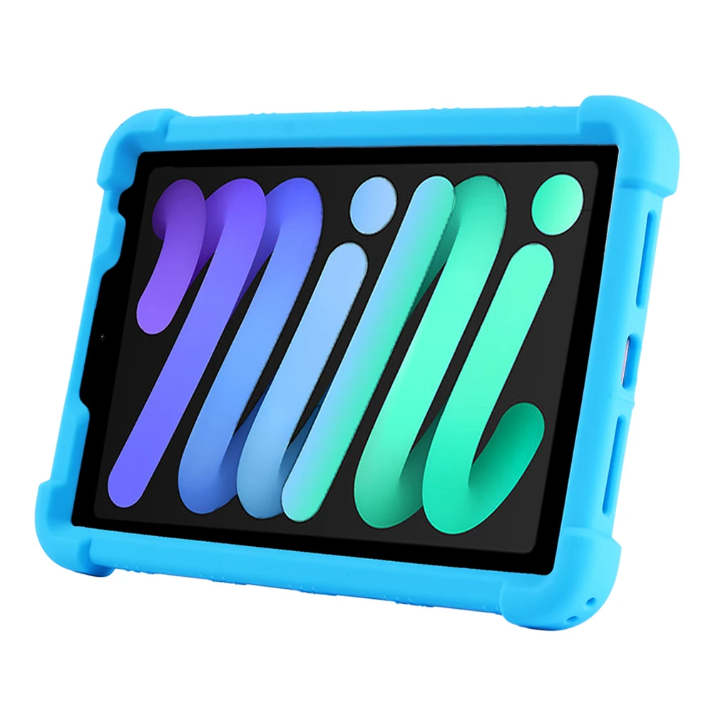 Case For Apple IPad Mini6 8.3 inch Tablet Safe Shockproof Silicone Stand Cover
