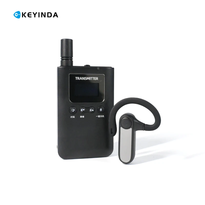 سماعات جولة المؤتمرات الصغيرة لاستقبال المؤتمرات وزيارة الأعمال والشركة الداخلية تستخدم جهاز الاتصال اللاسلكي طويل المدى