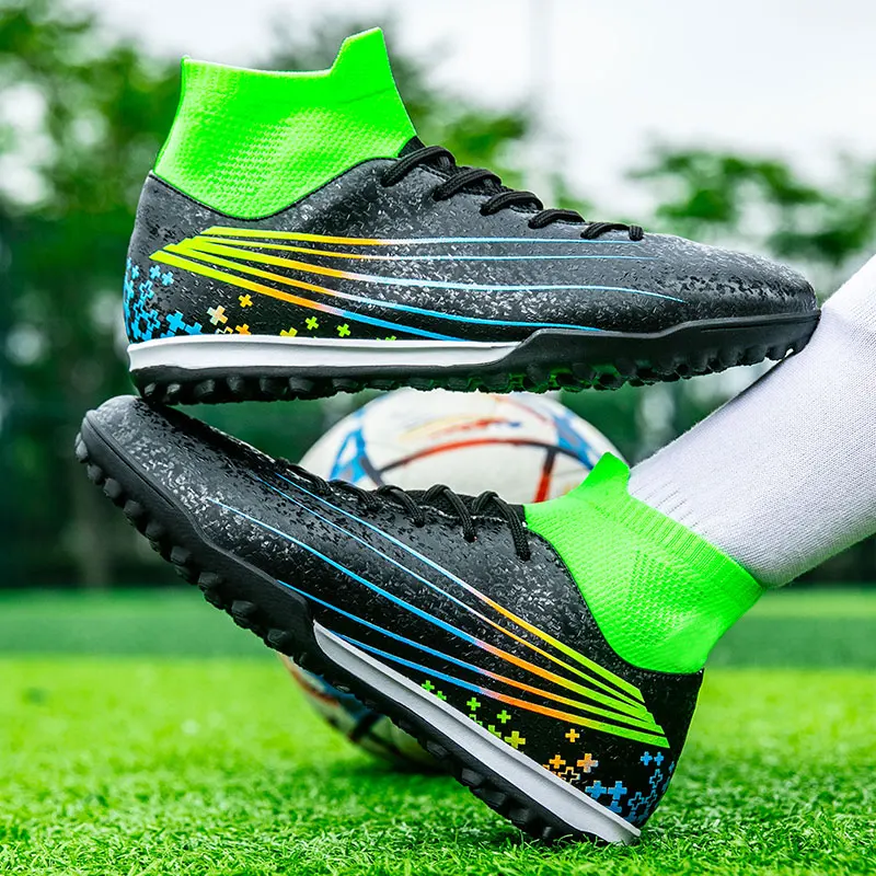 

Original Professional Field Football Boot Men Women Indoor Turf Soccer Shoes Big Size 47 Futsal Shoes Trainers Men Botas Futbol