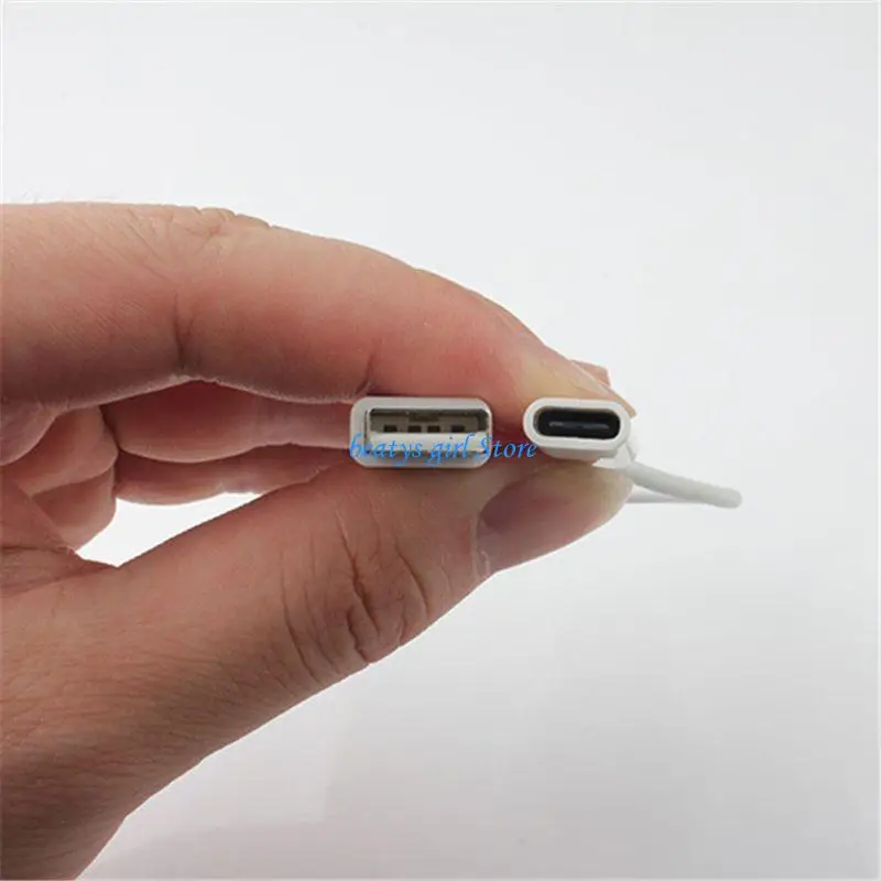 

C7AB USB 2.0 Type A Male to USB 3.1 Type C Female Cable for Huawei FreeLace Earphone