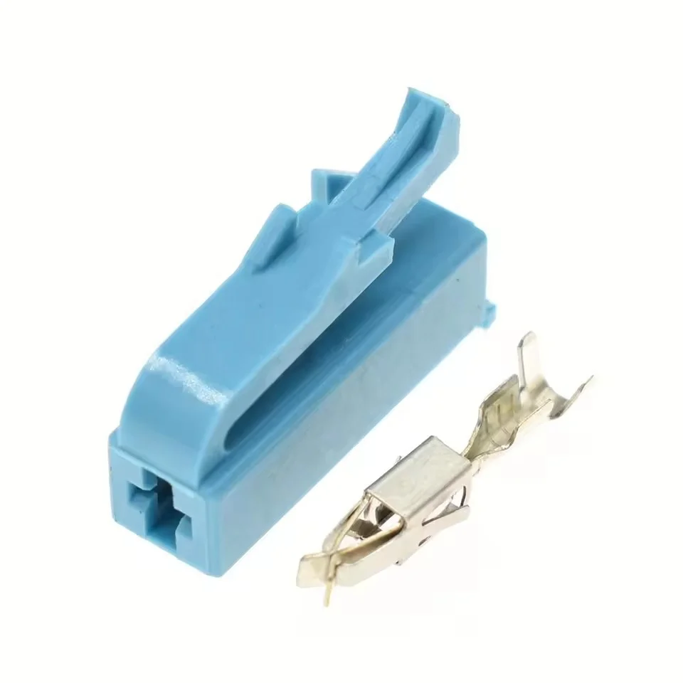 1 Pin 3.5mm Blue DJ7011A-3.5-21 Multifunctional Plug Female Connector With Wire
