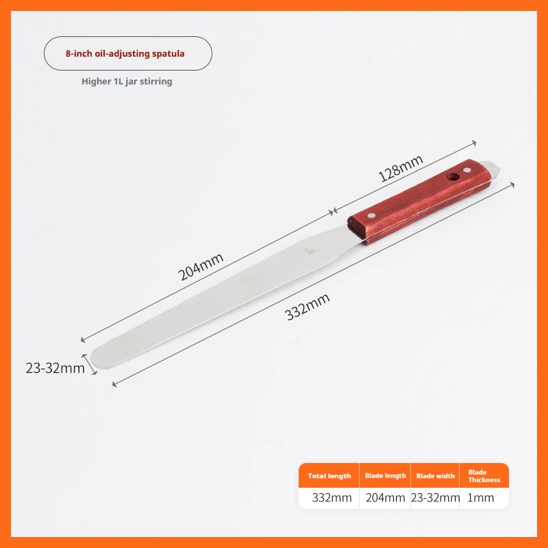 أحبار طباعة الشاشة الحريرية 4-16 بوصة ملاعق مكشطة 430 لوحة ممسحة SMT من الفولاذ المقاوم للصدأ لأدوات كاشطات طباعة الشاشة