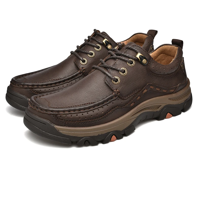 

Мужские туфли-оксфорды из натуральной кожи, на шнуровке, деловые, повседневные