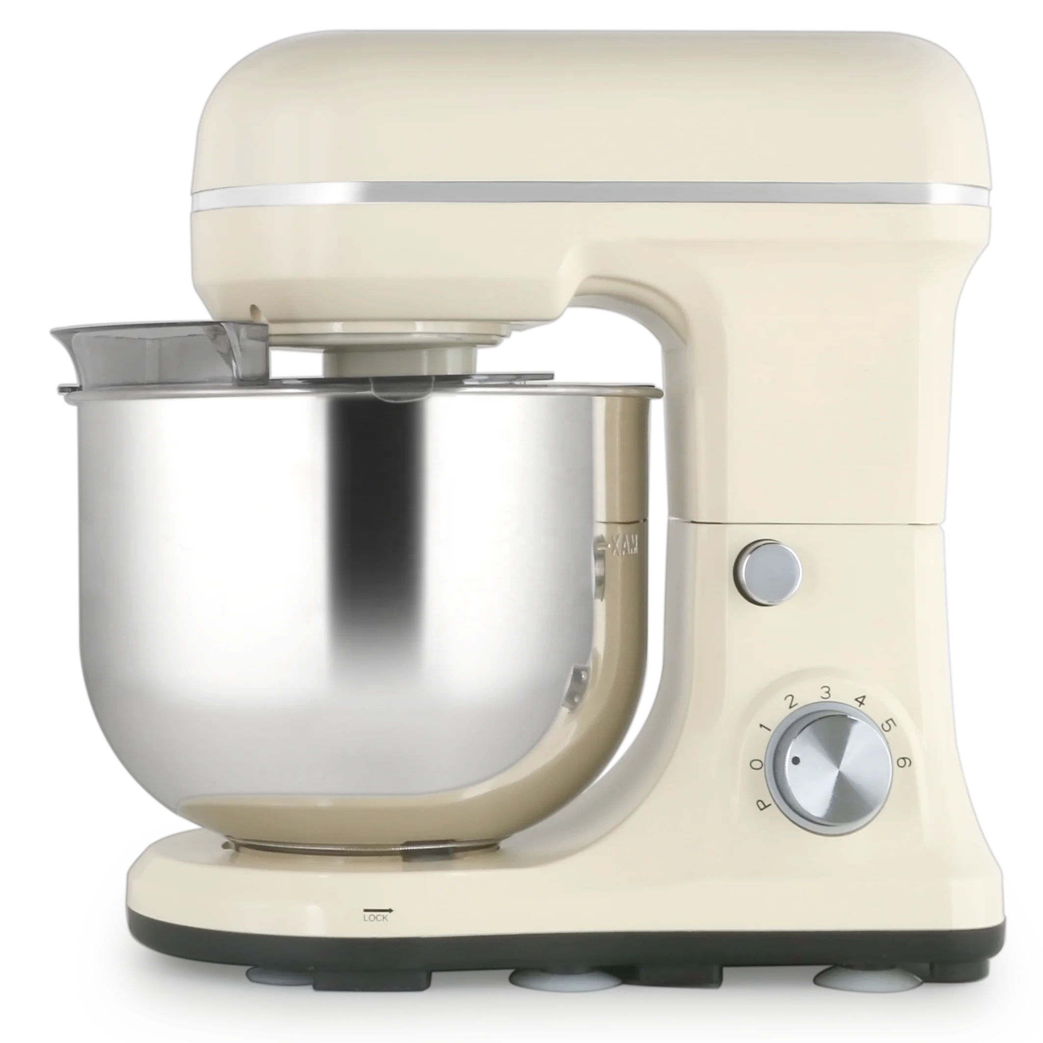 

For Hot Sale 4.3L 4.7L Low Noise Quiet Stand Mixer For Household Bakery Pastry With Egg Whisk Dough Hook Food Beater