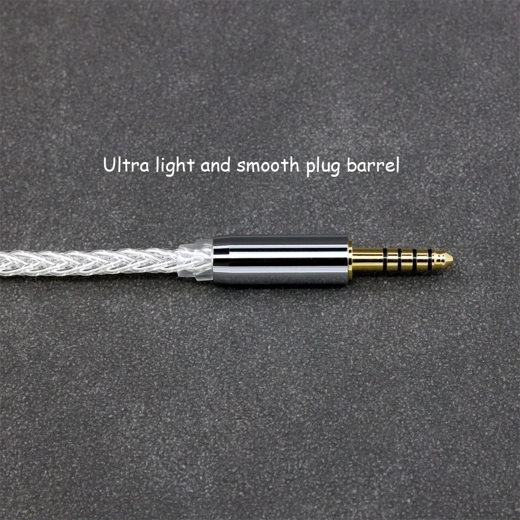 8 Core 99% 7n Pure Silver Palladium Earphone Cable For Audeze LCD-3 LCD-2 LCD-X LCD-XC LCD-4z LCD-MX4 Headphone LN008386