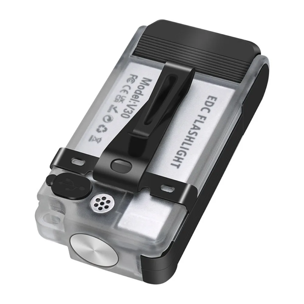 Portable Multi-function LED Flashlight Waterproof Mini Size Work Light with Magnet Buzzer Rechargeable Power Bank Work Light