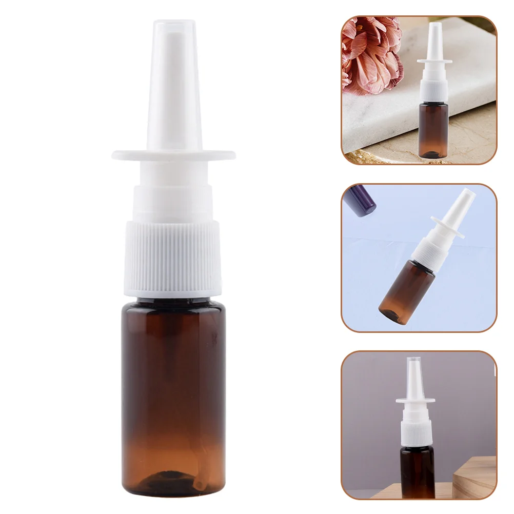 

10 Pcs Perfume Bottle Nasal Spray Empty Refillable Sub Bottles Mist Sports Liquid Dispenser Pet Sample Small