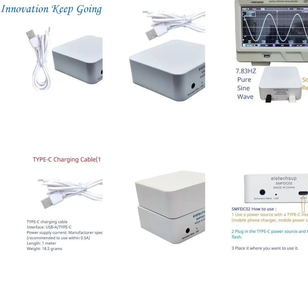 

E65C Schumann Waves Generator 7.83HZ Low Frequency Generator Sleep Improve