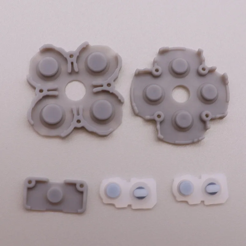 Botones conductores de goma para Sony PS5, almohadillas para llaves, V1.0, V2.0