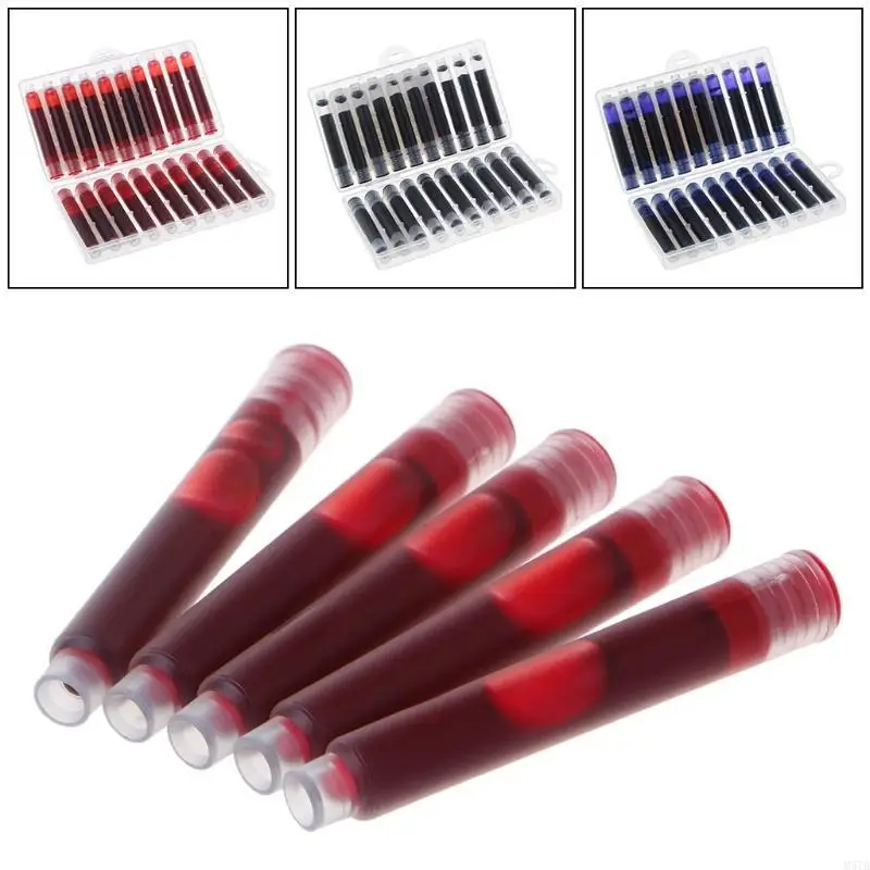 M5TB 20 PCS قابلة للاستبدال القلم القلم خرطوشة حبر حبر إعادة ملء الحبر كيس التصميم العالمي
